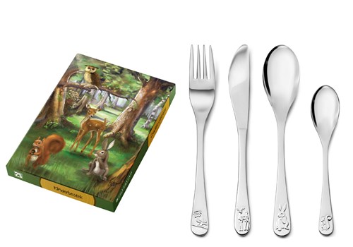 couverts pour enfants animaux foret