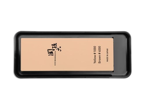 Pierre à eau Kai sur socle grain 1000-4000